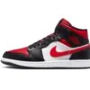 Air Jordan 1 Mid Alternate Bred Toe -Nike-winkel air jordan 1 mid alternate bred toe