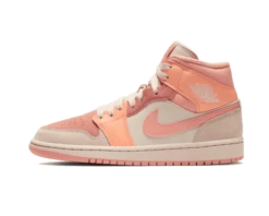 Air Jordan 1 Mid Apricot Orange