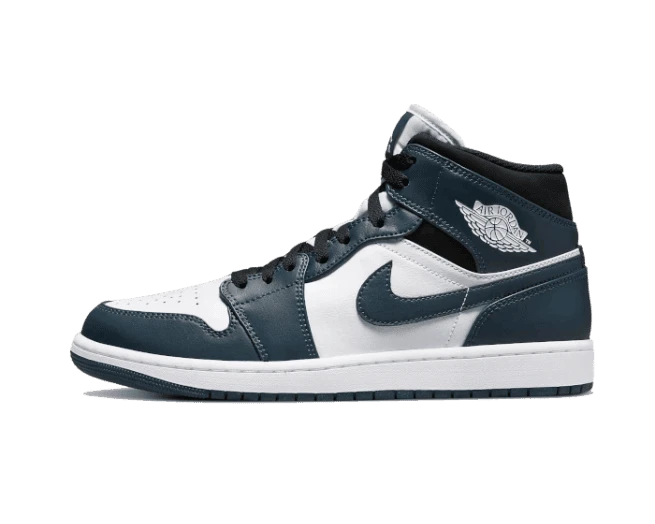 Air Jordan 1 Mid Dark Teal 3 Air Jordan 1 Mid Dark Teal