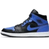 Air Jordan 1 Mid Hyper Royal Tumbled Leather -Nike-winkel air jordan 1 mid hyper royal tumbled leather