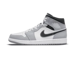 Air Jordan 1 Mid Light Smoke Grey Anthracite