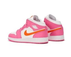 Air Jordan 1 Mid Pinksicle Safety Orange -Nike-winkel air jordan 1 mid pinksicle safety orange 2