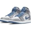 Air Jordan 1 Mid True Blue -Nike-winkel air jordan 1 mid true blue