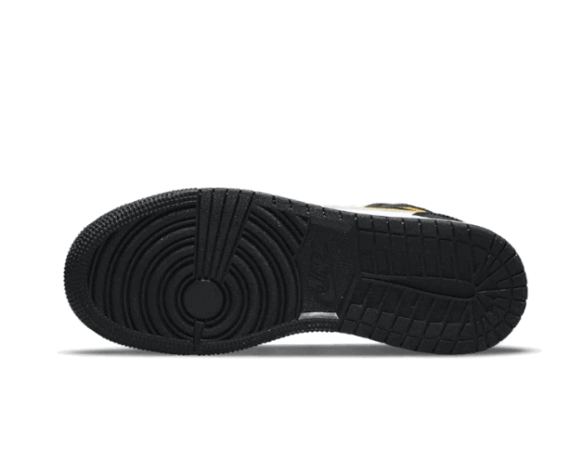 Air Jordan 1 Mid White Pollen Black 5 Air Jordan 1 Mid White Pollen Black - Afbeelding 3