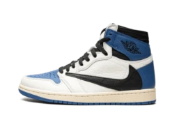Air Jordan 1 Retro High OG SP Travis Scott Fragment Military Blue
