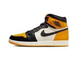 Air Jordan 1 Retro High OG Yellow Toe Taxi