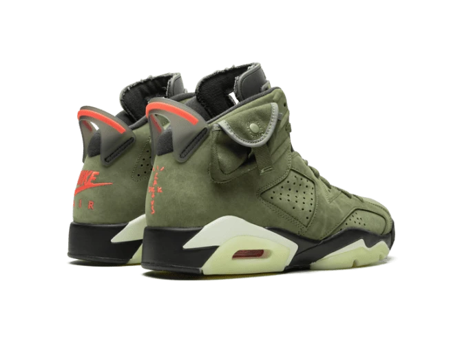 Air Jordan 6 Travis Scott Medium Olive 5 Air Jordan 6 Travis Scott Medium Olive - Afbeelding 3