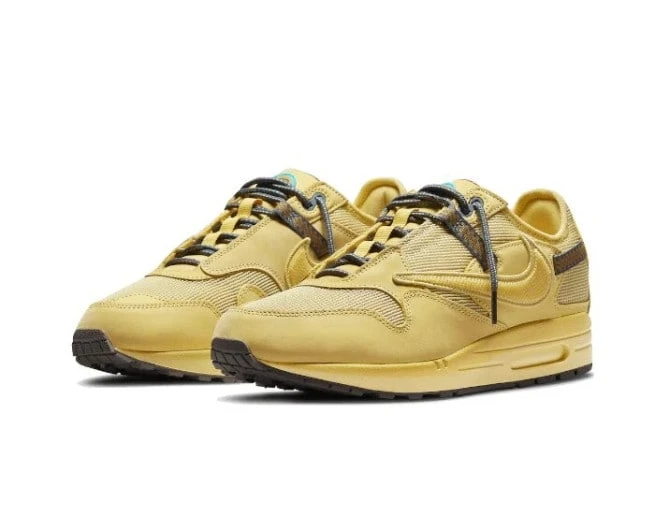 Nike Air Max 1 Travis Scott Cactus Jack Saturn Gold 4 Nike Air Max 1 Travis Scott Cactus Jack Saturn Gold - Afbeelding 2