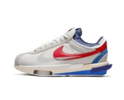 Nike Cortez 4.0 Sacai White University Red Blue