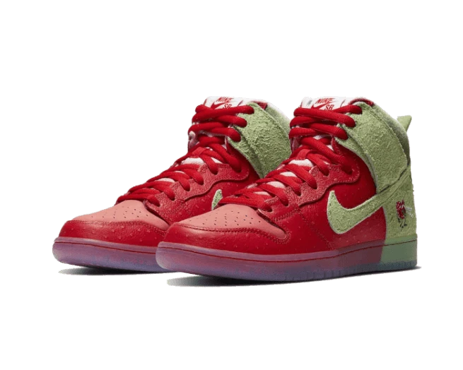 Nike SB Dunk High Pro QS Strawberry Cough 4 Nike SB Dunk High Pro QS Strawberry Cough - Afbeelding 2