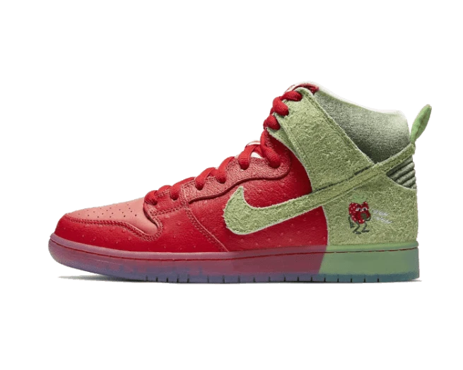 Nike SB Dunk High Pro QS Strawberry Cough 3 Nike SB Dunk High Pro QS Strawberry Cough